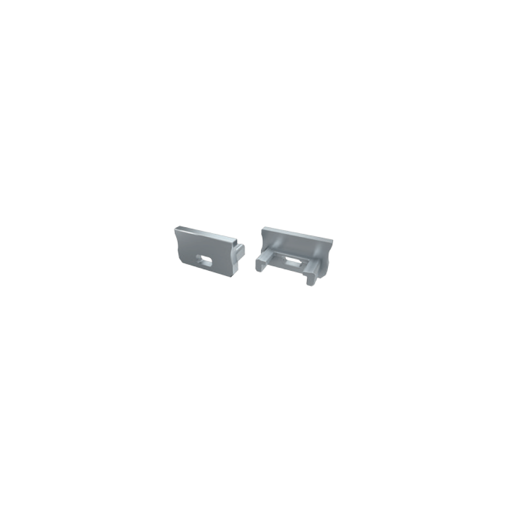 Eindkap voor 16x10 Opbouwprofiel - Set van 10