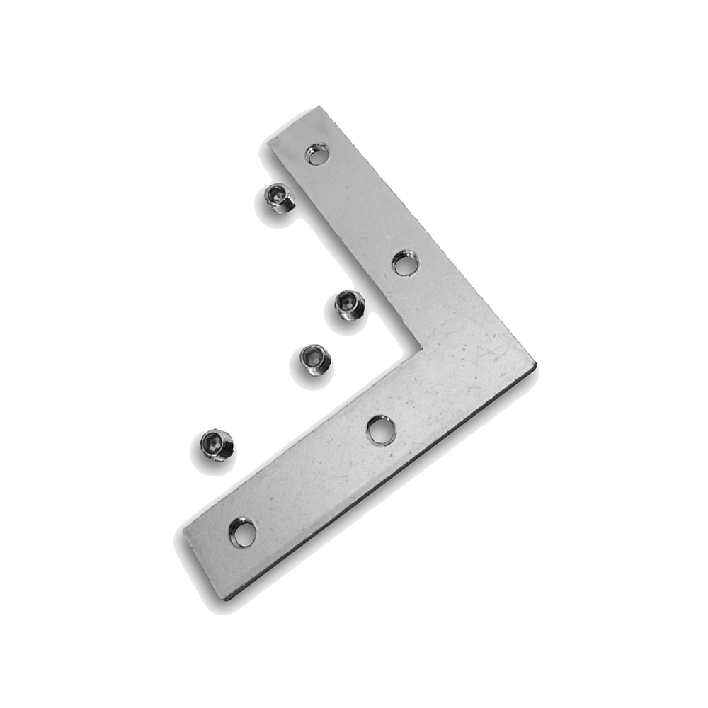 90° hoekconnector voor aluminium profiel