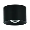 ZAMBELIS D80 12W IP54 DESIGN Deckenleuchte Schwarz Sandgestrahlt