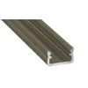 CLAREO 16x9 2m ADVANCE Aluminium Opbouwprofiel