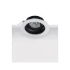 Spot Schotel ZAMBELIS D92 GU10 DESIGN Wit en Zwart Zonder Lamp