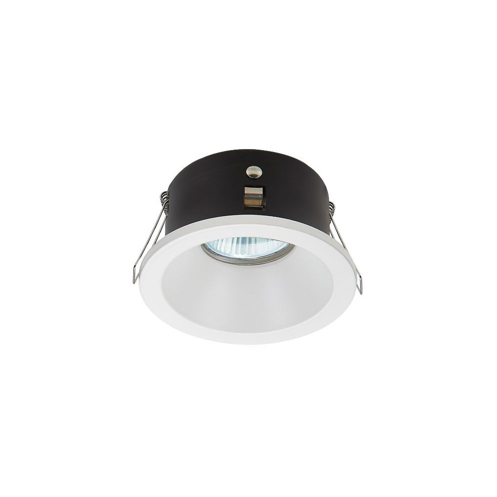 Coupelle Spot ZAMBELIS D75 GU10 DESIGN Blanc Mat Sans Source
