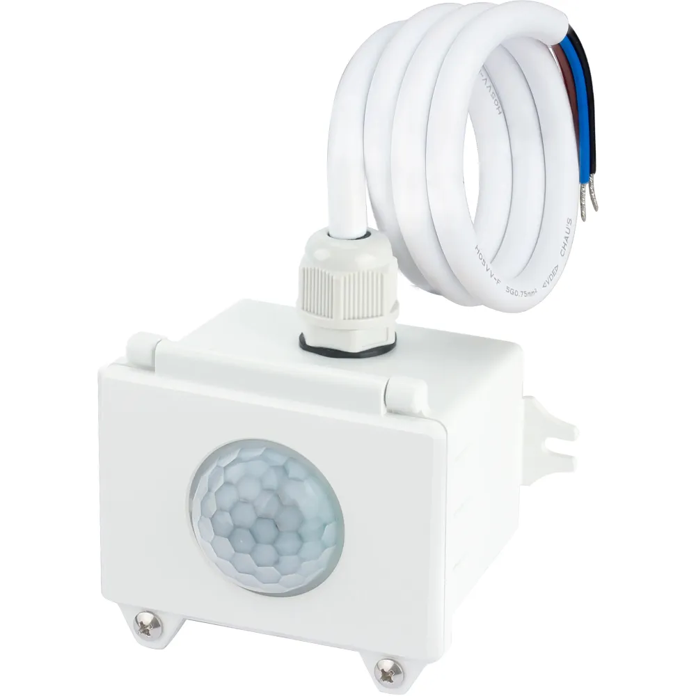 HYTRONIK IP65 ON/OFF Duo PIR/HF-Detektor für große Höhen Aufputz SENSOR One