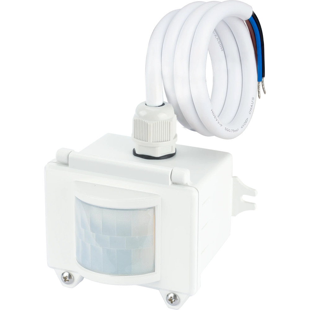 HYTRONIK IP65 ON/OFF Duo PIR/HF-detector Grote hoogte opbouw Lens 180° SENSOR One
