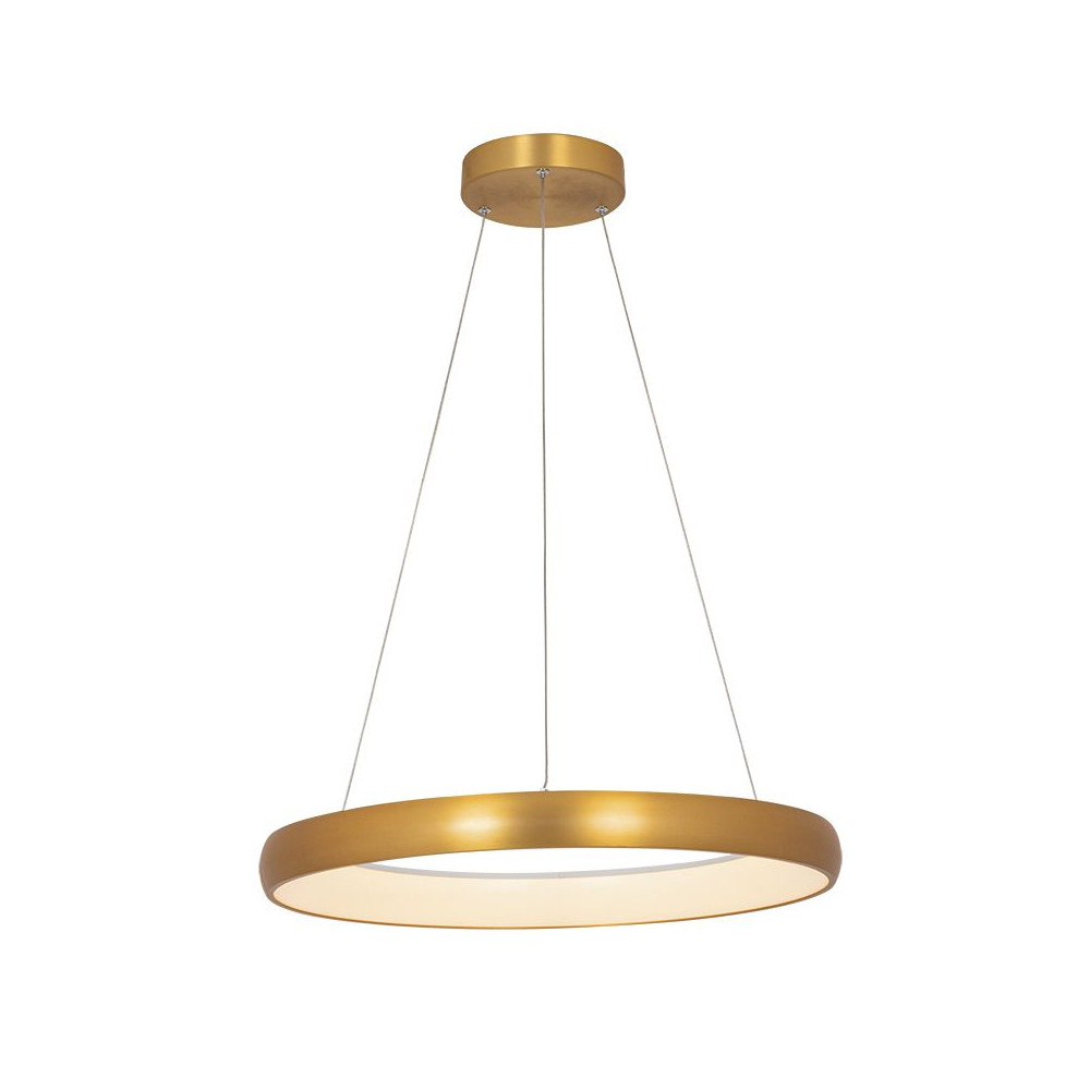 ZAMBELIS D600 50W DESIGN Pendelleuchte Matt gebürstetes Gold