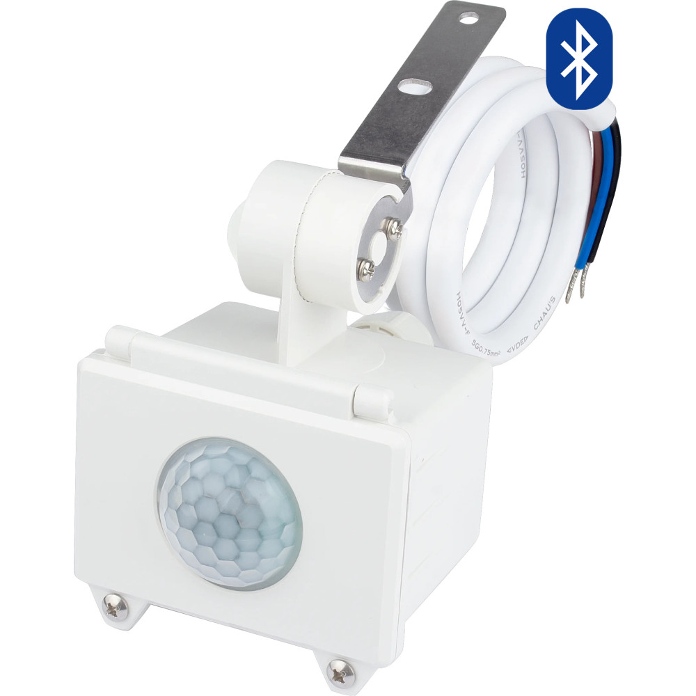 HYTRONIK IP65 DALI Duo PIR/HF-Detektor für große Höhen, schwenkbar, SENSOR Bluetooth