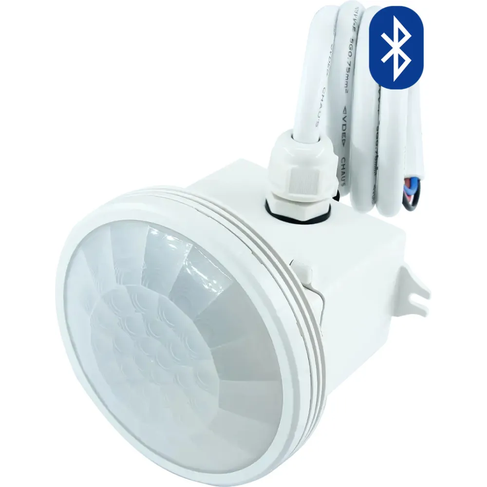 DUO PIR/HF HYTRONIK IP65 DALI Hochdecken-Aufbausensor SENSOR Bluetooth