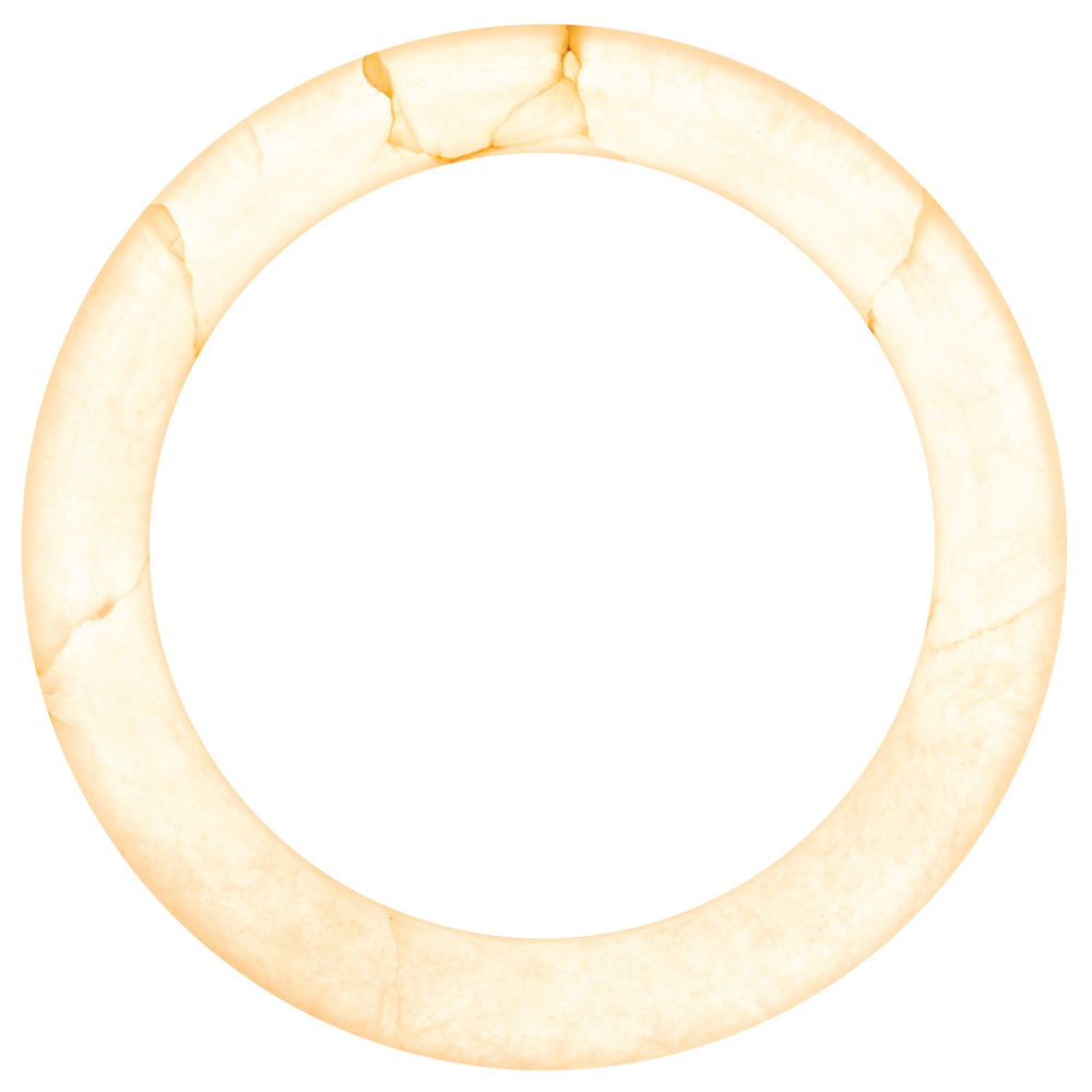 Pendelleuchte ZAMBELIS D340 25W Dimmbar DESIGN Alabasterweiß und Messing