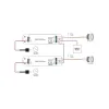 DMX-driver CLAREO 2x250-1500mA 50W 2 kanalen
