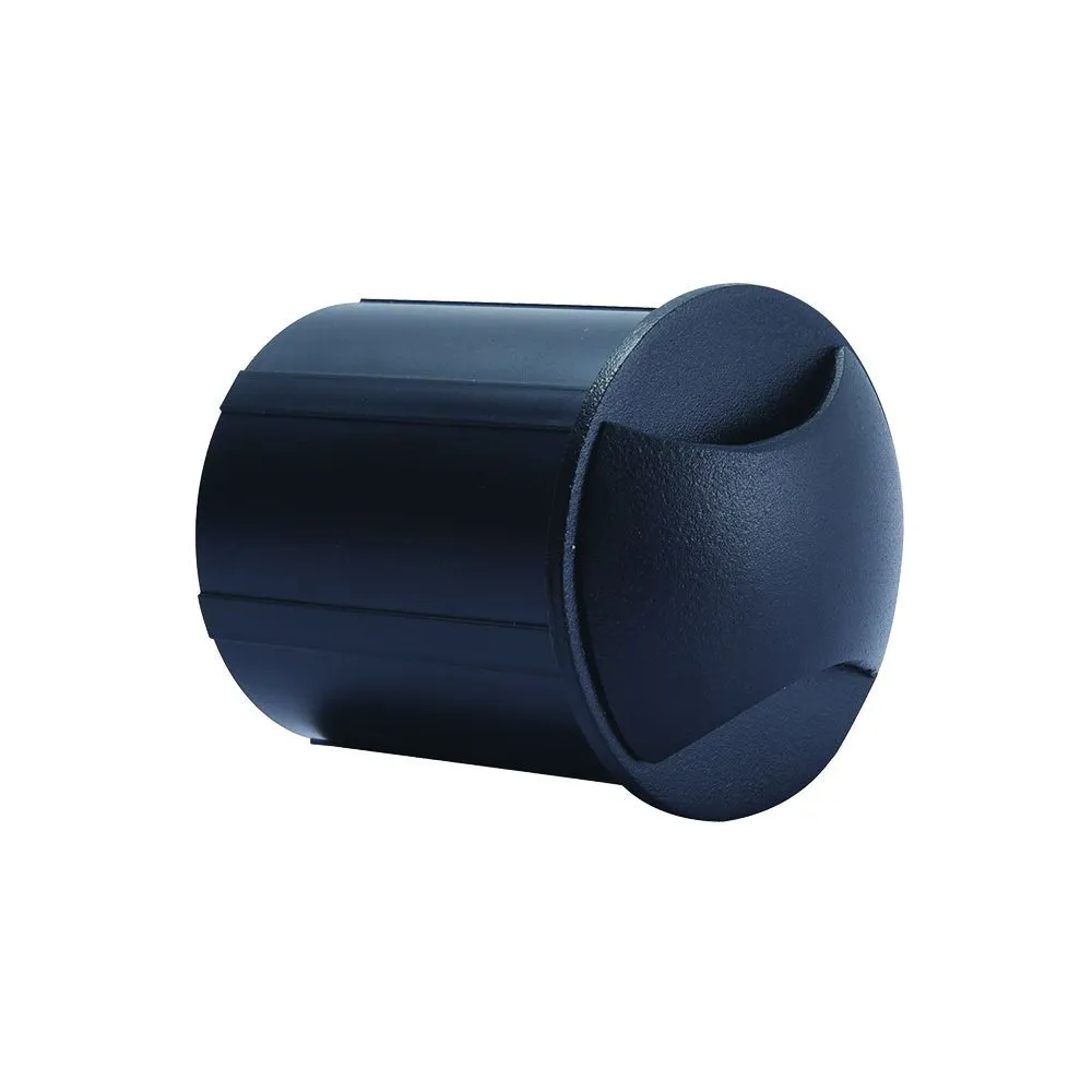 Außen-Bodeneinbaustrahler ZAMBELIS D65 3W IP65 DESIGN Sandgestrahltes Schwarz