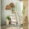 Hanglamp ZAMBELIS D400 E27 DESIGN Touw Zonder Lichtbron