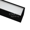 LineLED CLAREO 100x50 120cm 20W 120lm/W Verbunden ADVANCE 2 Schwarz FS