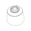 IP54 Surface Mount Kit for SENSOR One Sensor and SENSOR Bluetooth HYTRONIK Sensor
