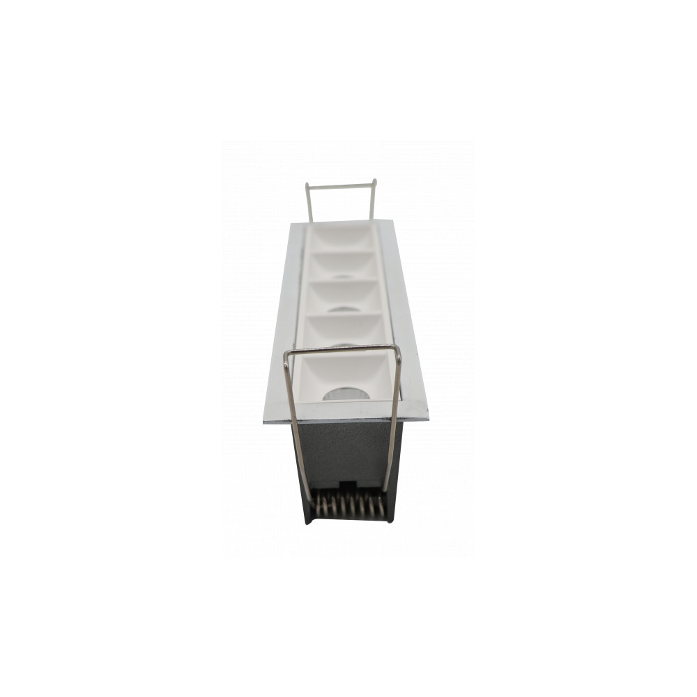 DownRay CLAREO 10W Optic DESIGN Blanc Réflecteur Blanc Sans Driver