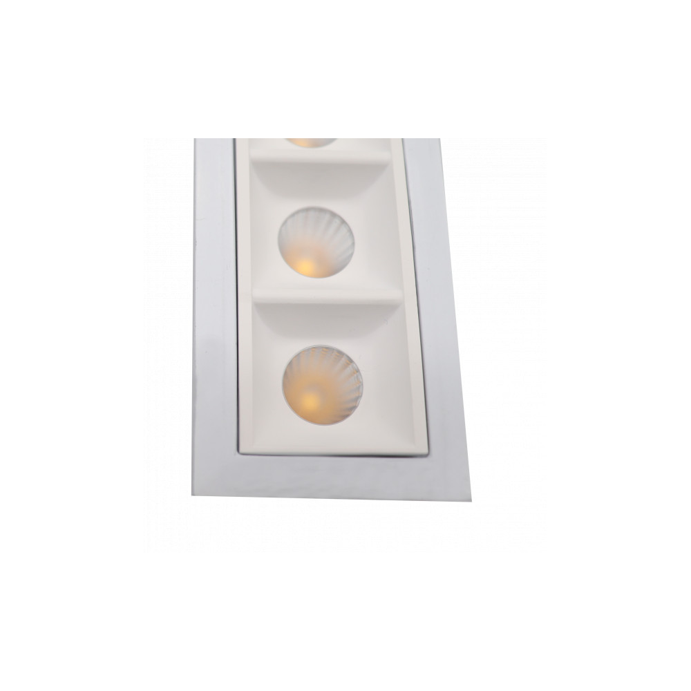 DownRay CLAREO 10W Optic DESIGN Weiß Reflektor Weiß Ohne Treiber