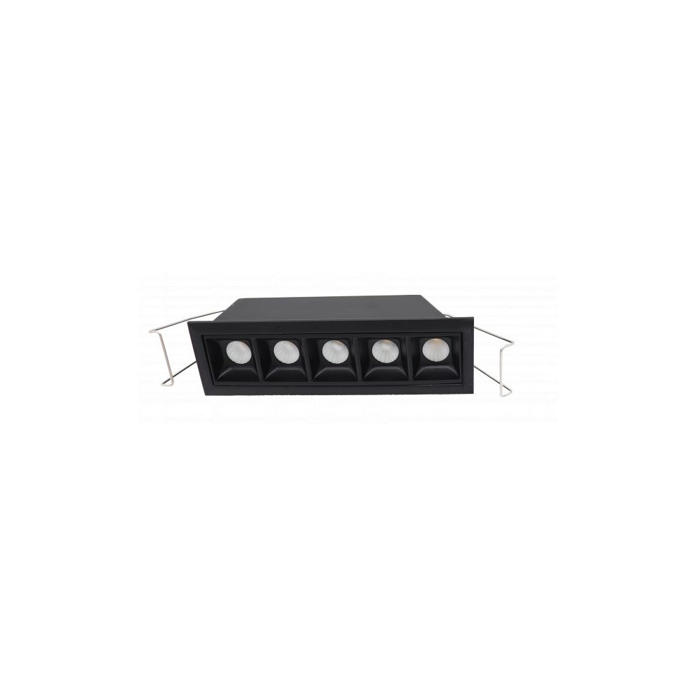 DownRay CLAREO 10W Optic DESIGN Zwart Zwarte Reflector Zonder Driver
