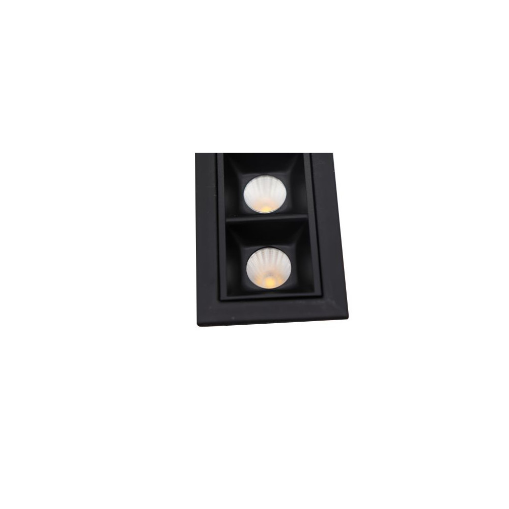 DownRay CLAREO 10W Optic DESIGN Zwart Zwarte Reflector Zonder Driver