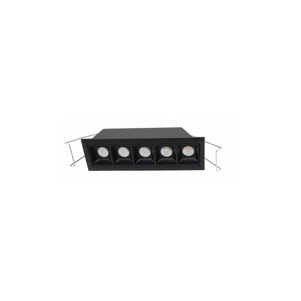 DownRay CLAREO 10W Optic DESIGN Zwart Zwarte Reflector Zonder Driver