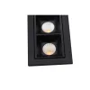 DownRay CLAREO 10W Optic DESIGN Schwarz Schwarzer Reflektor Ohne Treiber