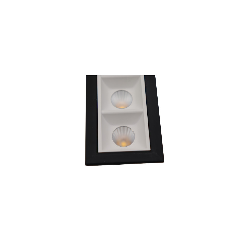 DownRay CLAREO 10W Optic DESIGN Zwart Witte Reflector Zonder Driver
