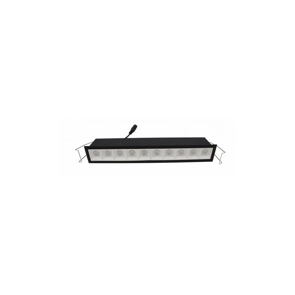 DownRay CLAREO 20W Optic DESIGN Schwarz Weißer Reflektor Ohne Treiber