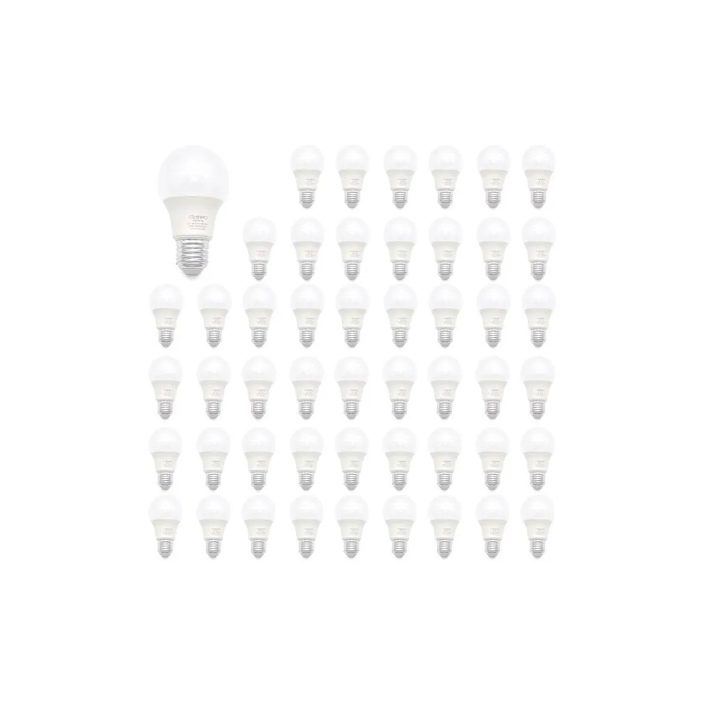 LED-lamp E27 CLAREO 9W START Pack 50