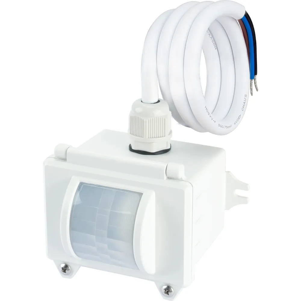 HYTRONIK Duo PIR/HF Sensor IP65 0-10V Große Höhe Linse 180° SENSOR One