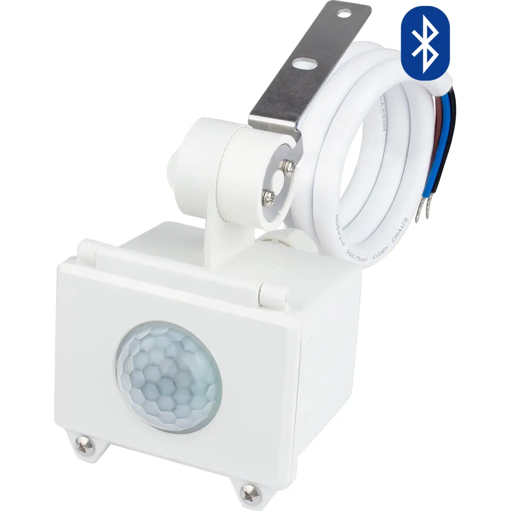 Duo PIR/HF HYTRONIK IP65 0-10V Detektor für große Höhen, schwenkbar, SENSOR Bluetooth