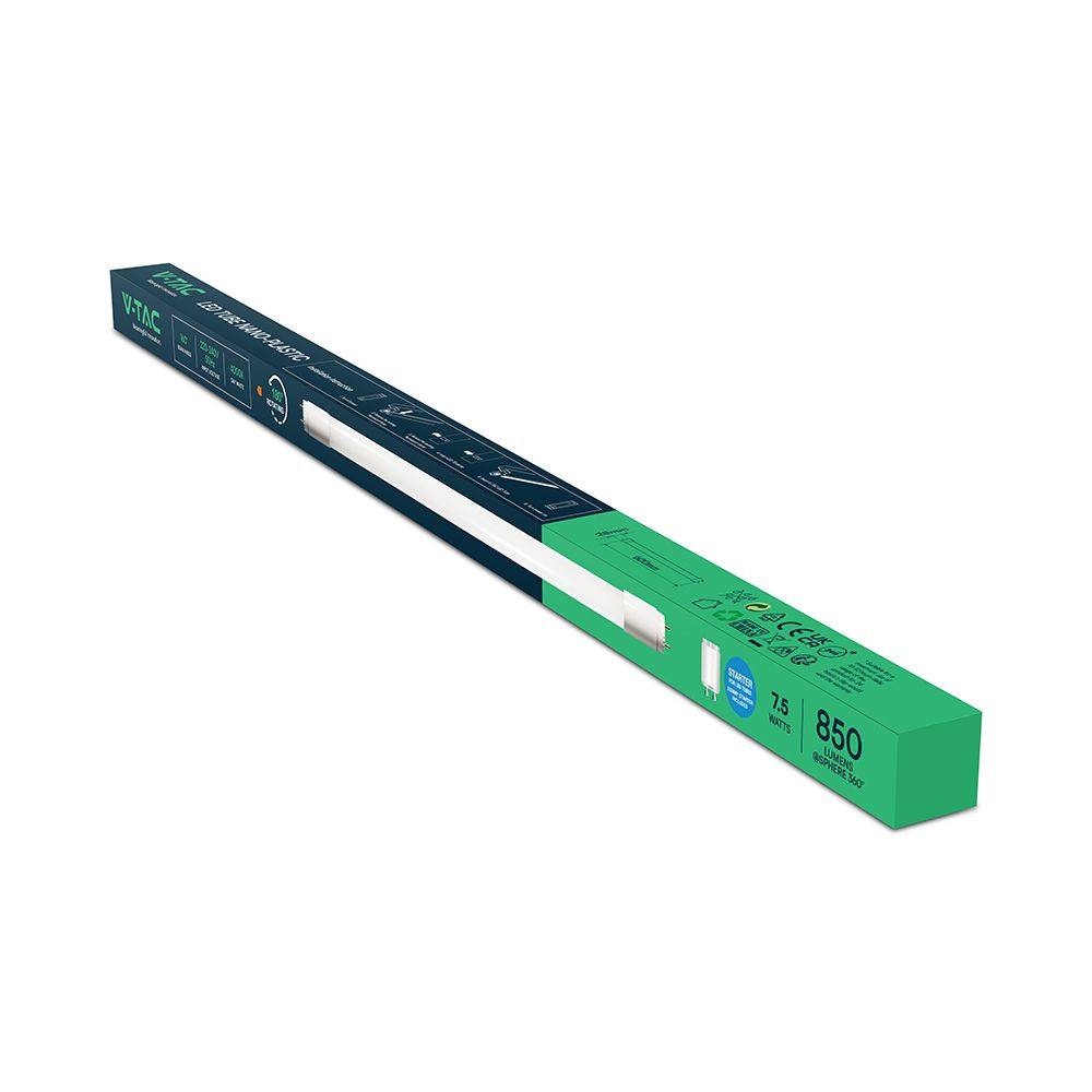 LED BUIS V-TAC T8 60CM 7,5W VT-062
