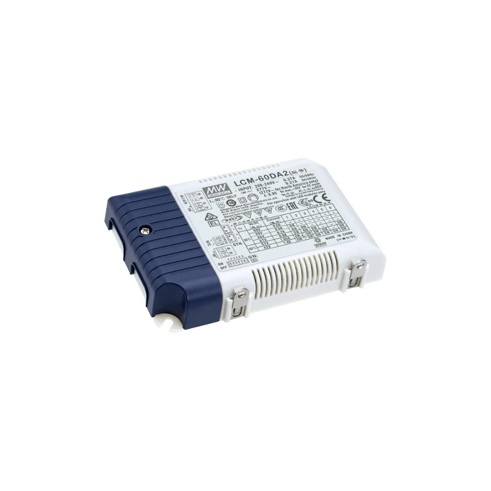DALI 2/BP Driver MEANWELL 500-1400mA 60W LCM-60DA2
