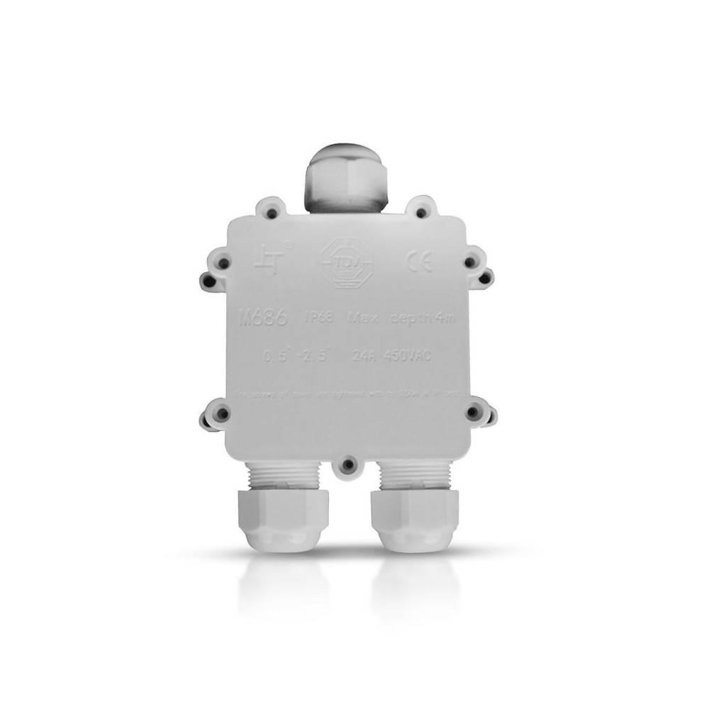 Wasserdichte Anschlussdose V-TAC VT-870-B 0.5-4mm2 IP68 START