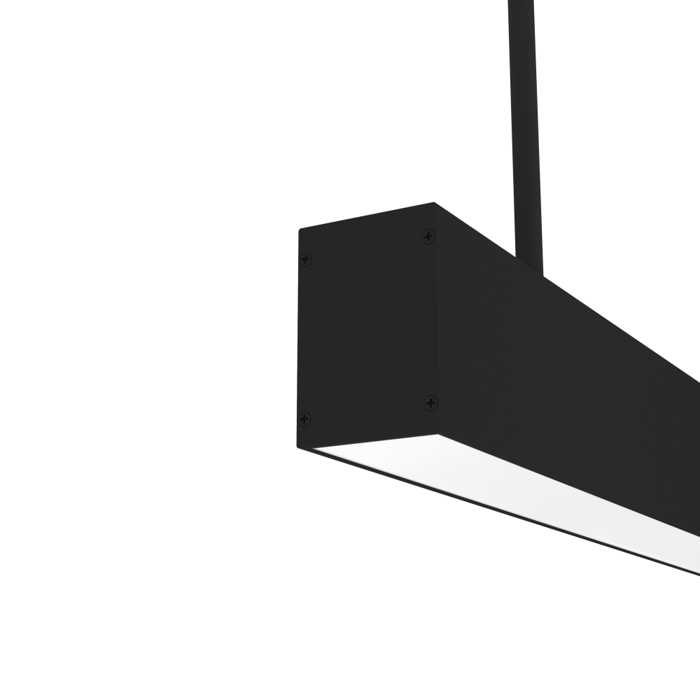 LineLED IP54 CLAREO 120cm 30W 130lm/W TECH Schwarz