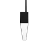 LineLED IP54 CLAREO 150cm 38W 130lm/W TECH Schwarz