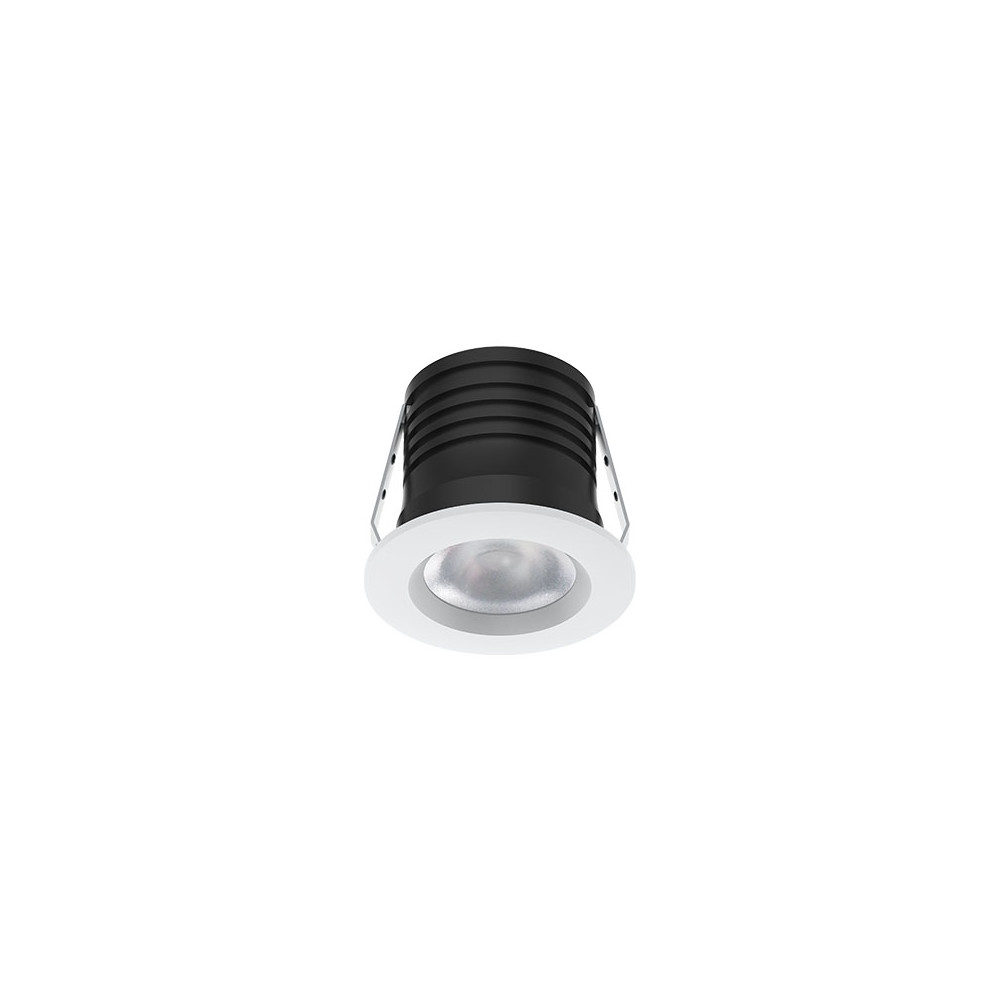 MiniRay Pluton CLAREO 3W DESIGN Wit Met Driver