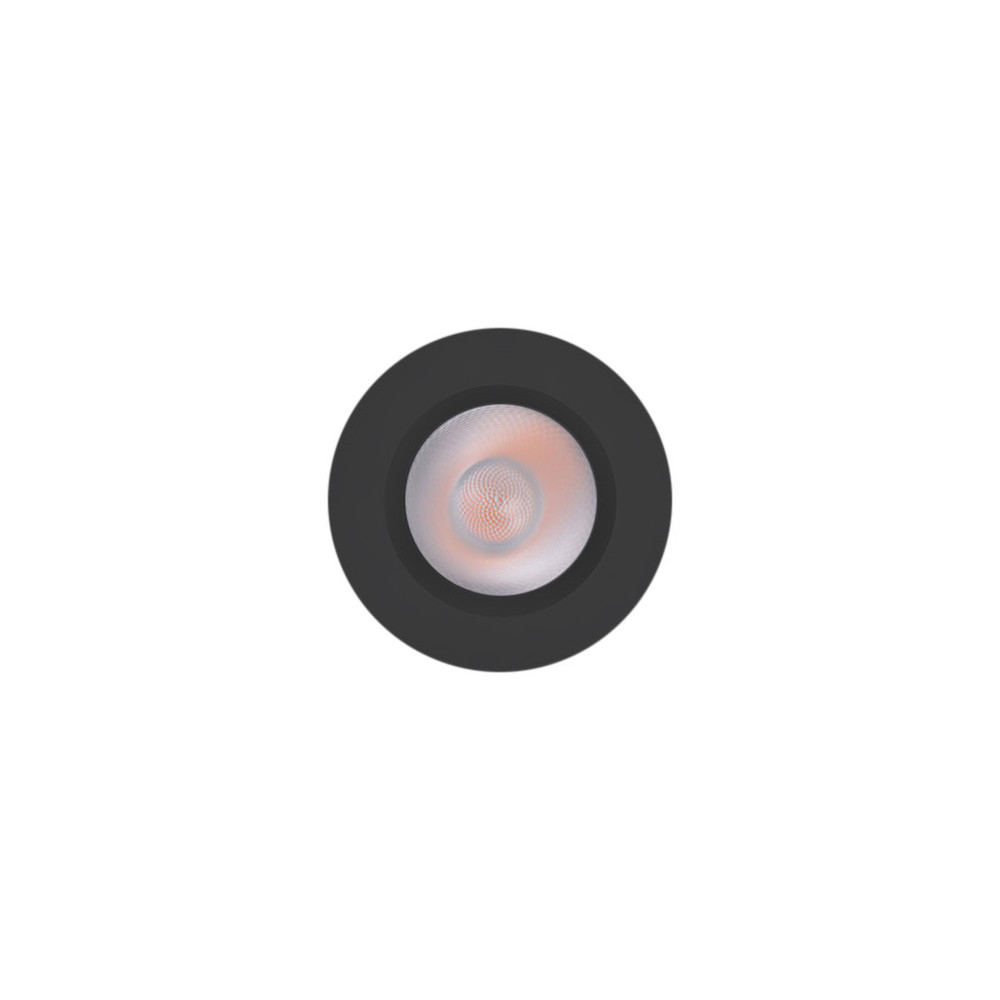 MiniRay Pluton CLAREO 3W DESIGN Zwart Met Driver