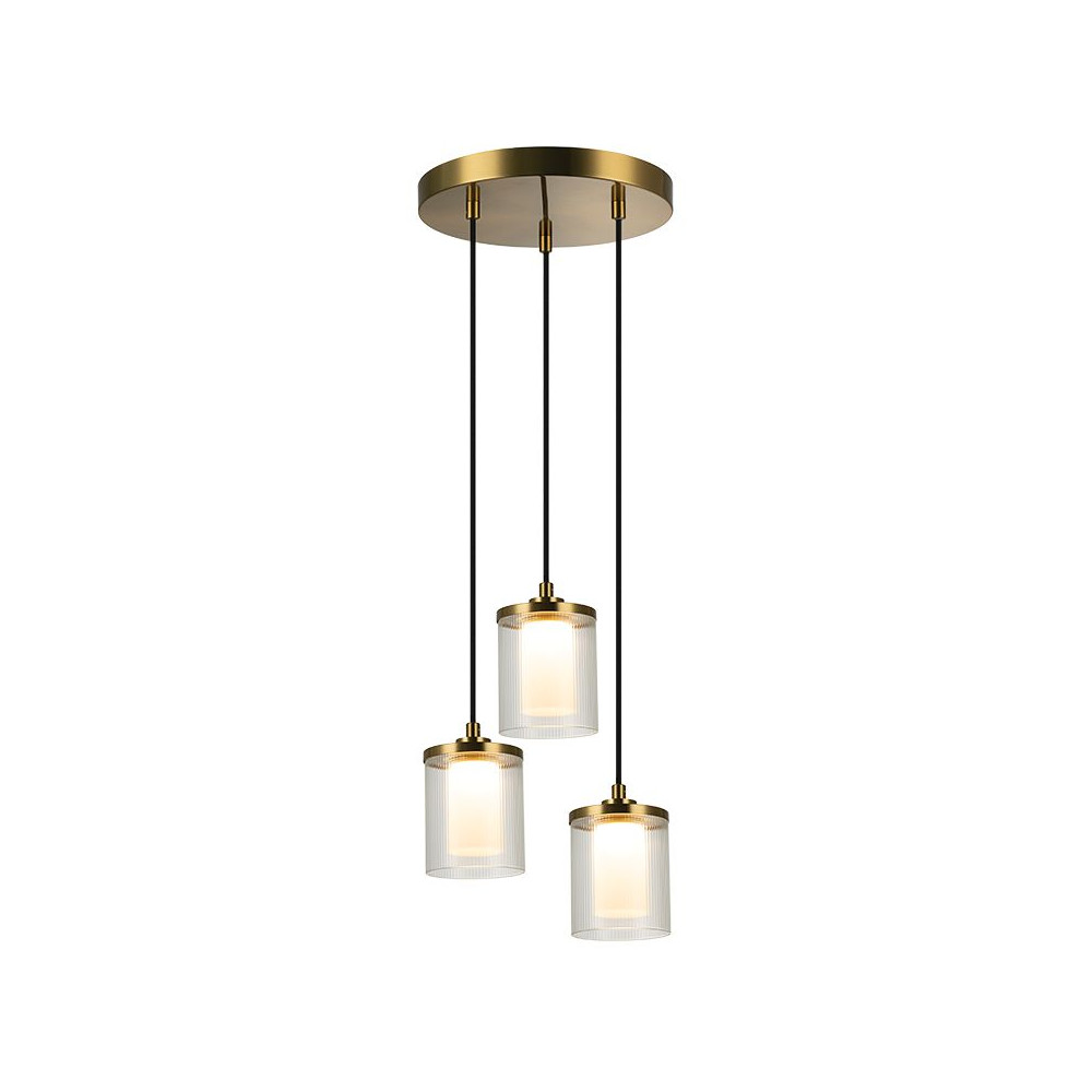 Suspension ZAMBELIS D300 20W Dimmable DESIGN Doré 23021