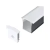 V-TAC Einbau-Aluminiumprofil 23x23 2m START mit Diffusor VT-8119