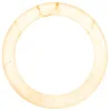 ZAMBELIS D640 45W Dimbare DESIGN Hanglamp Wit Albast en Messing