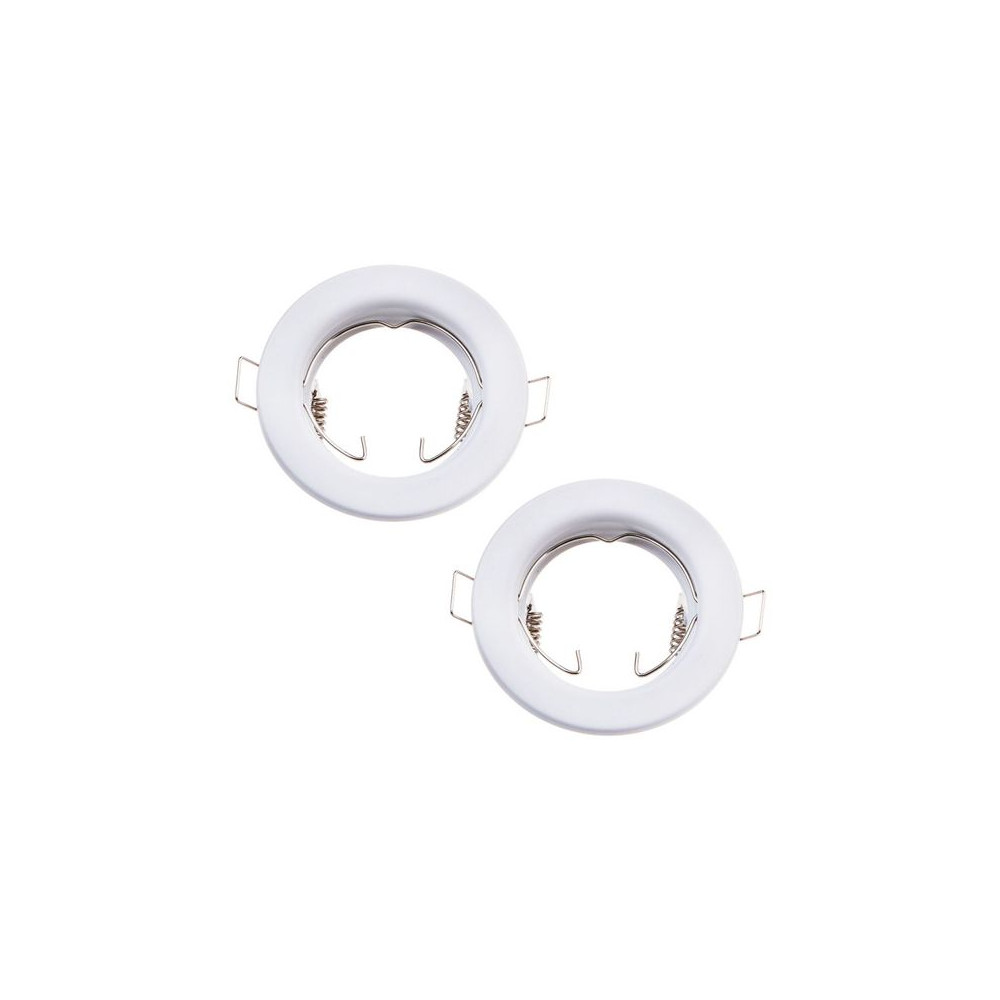 Coupelle Spot V-TAC VT-778 GU10 START Blanc  x2
