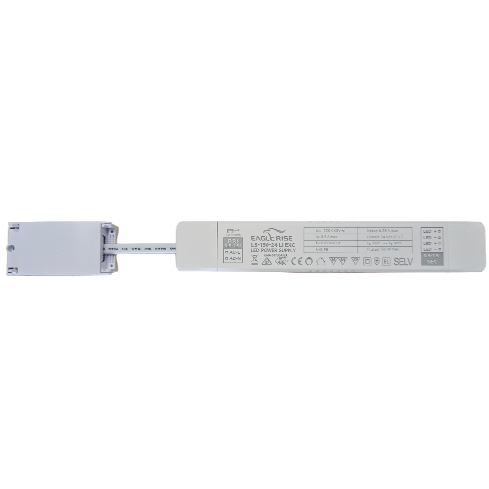 EagleRise Ein/Aus-Treiber mit Durchgangsverdrahtung 24VDC 150W LS-150-24 LI EXC