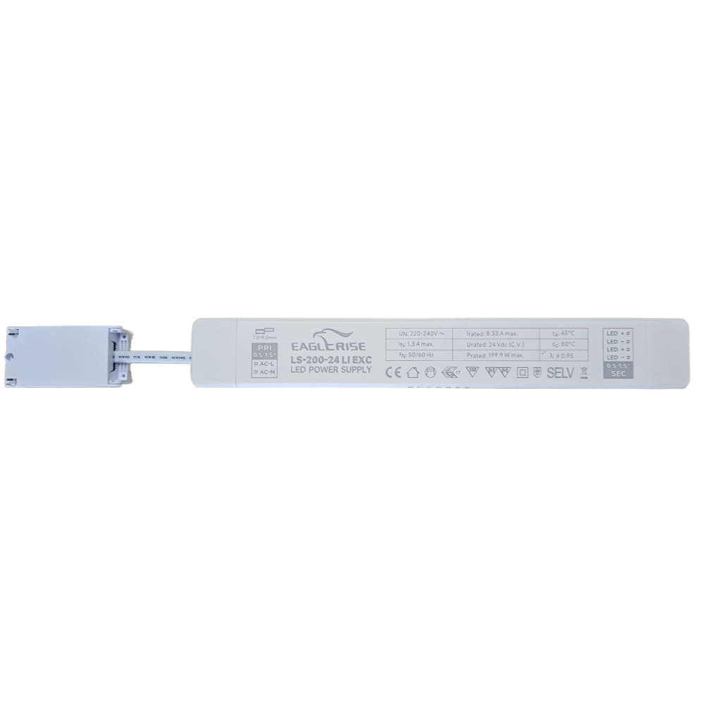 ON/OFF Repluggable Driver EagleRise 24VDC 200W LS-200-24 LI EXC