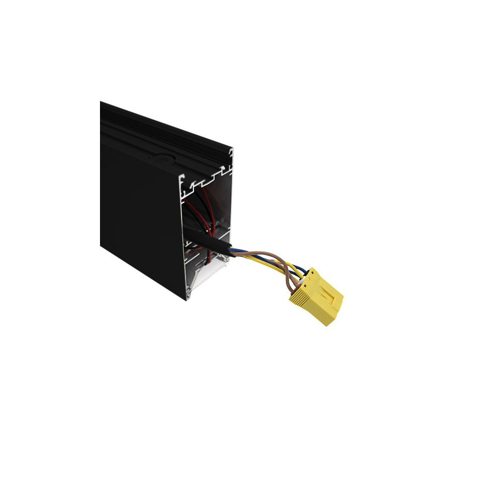 LineLED CLAREO 100x50 120cm 20W 120lm/W Interconnected ADVANCE 2 Black FS