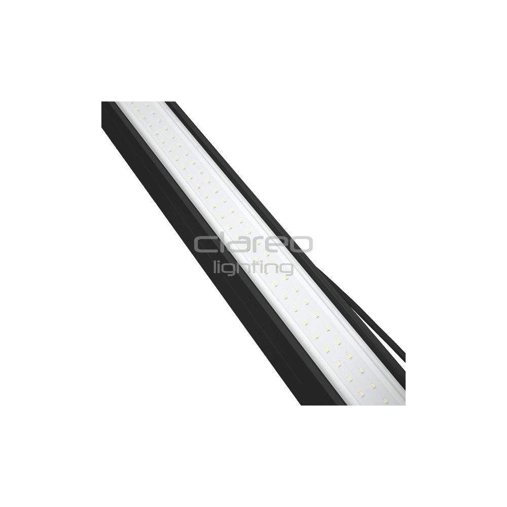 LineLED CLAREO 100x50 120cm 30W 120lm/W Direct/Indirect ADVANCE 2 Zwart FS