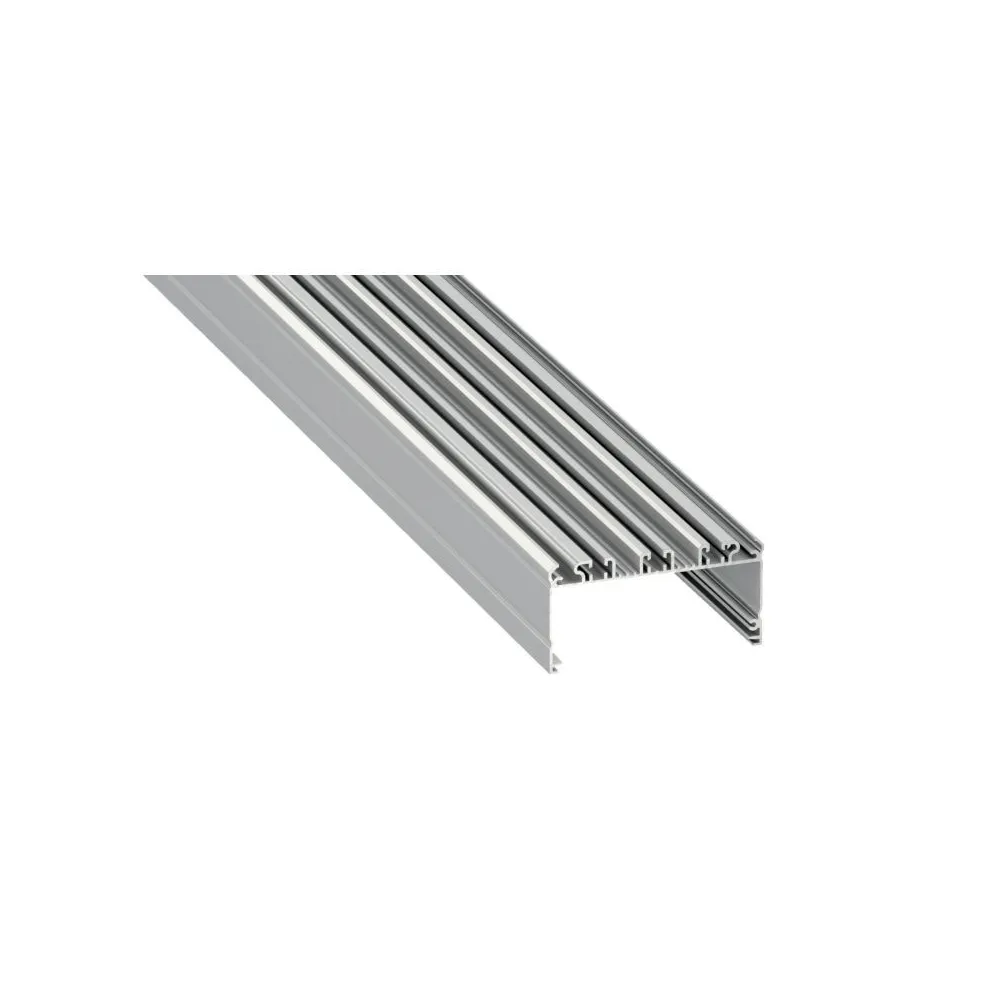 Aluminium Opbouwprofiel CLAREO 89x45 2m ADVANCE