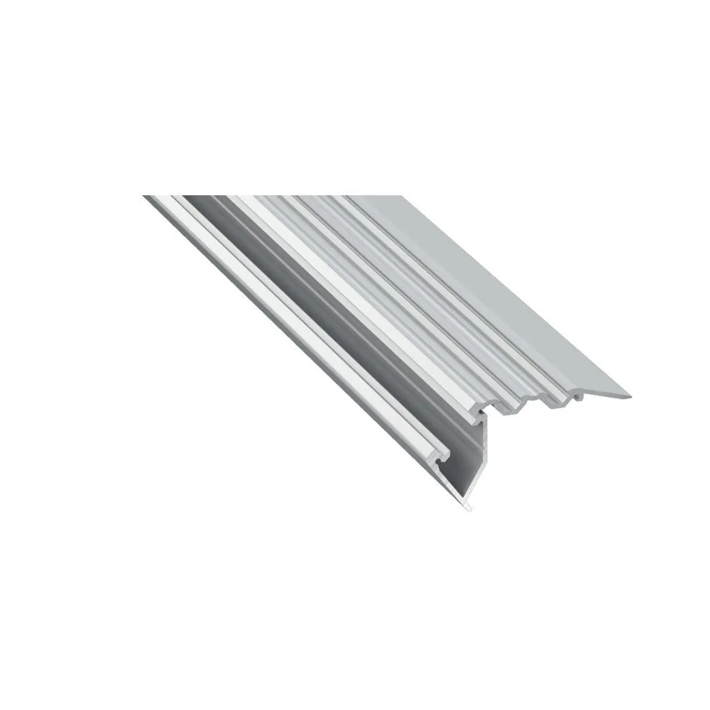 CLAREO 2m TECH Aluminium Trapprofielstrip