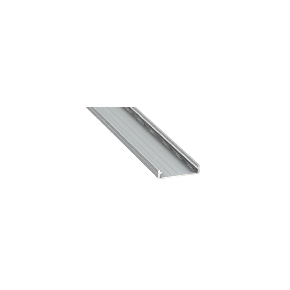 CLAREO Aluminium-Aufputzprofil 43x10 2m ADVANCE