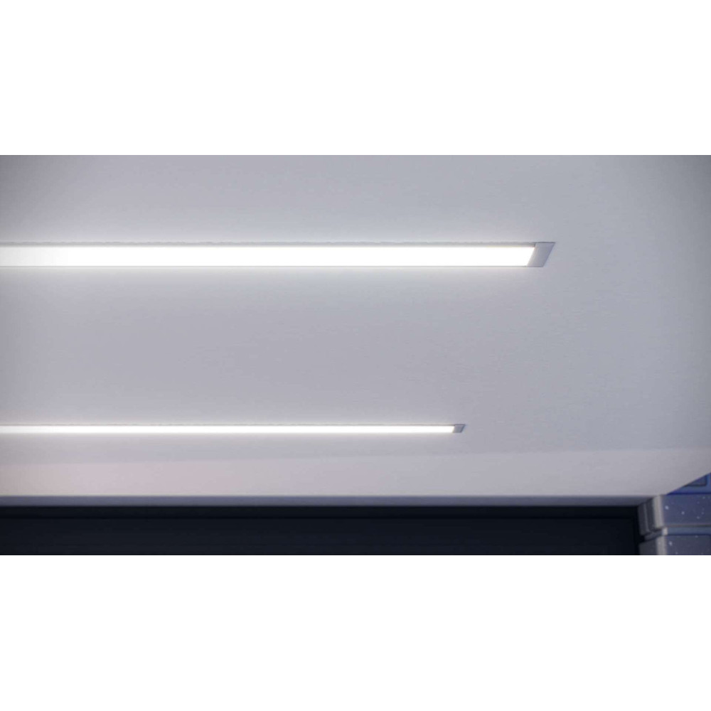 CLAREO 43x30 2m ADVANCE Recessed Aluminum Profile