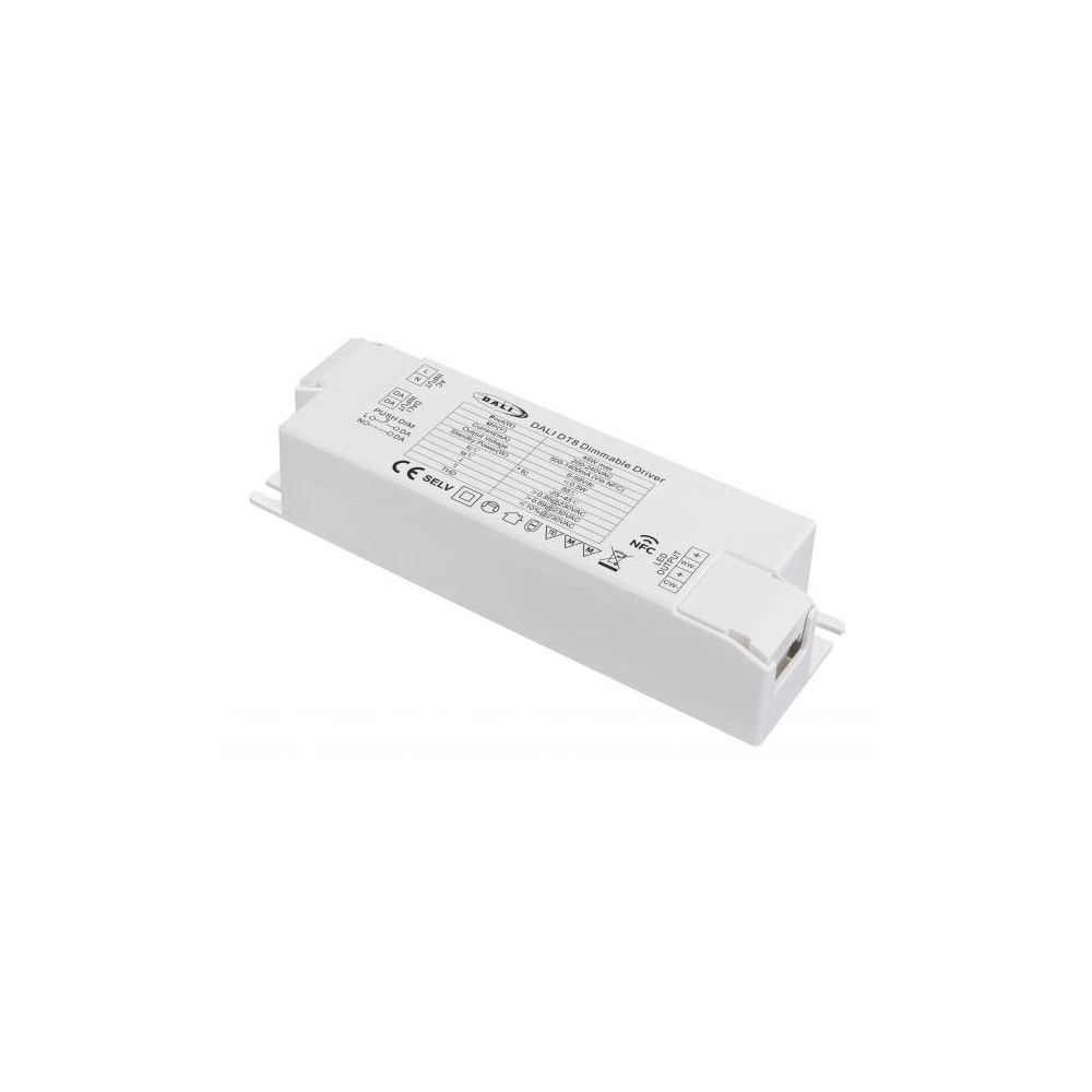CLAREO 45W 2x500-1400mA DALI DT8 NFC Treiber