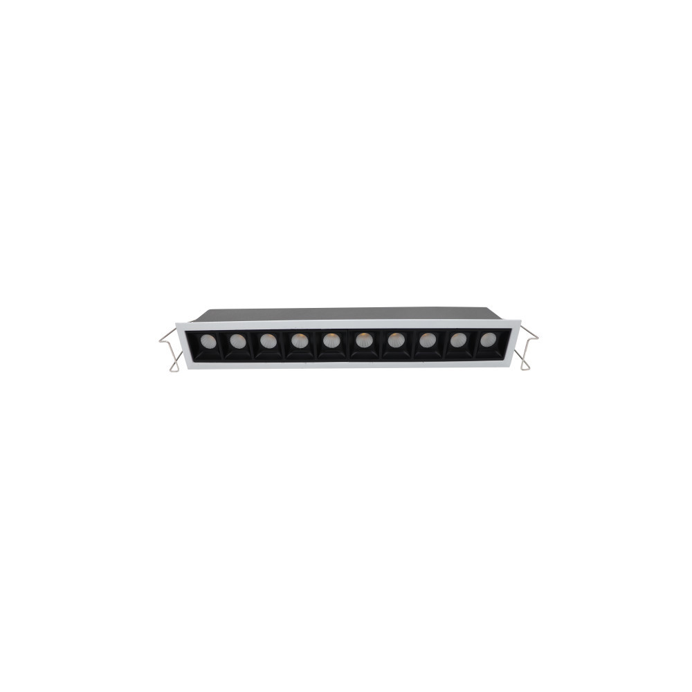 DownRay CLAREO 20W Optic DESIGN Weiß Schwarzer Reflektor Ohne Treiber