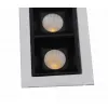 DownRay CLAREO 20W Optic DESIGN Wit Zwarte Reflector Zonder Driver